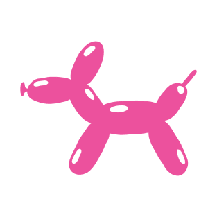Pink Balloon Dog T-Shirt
