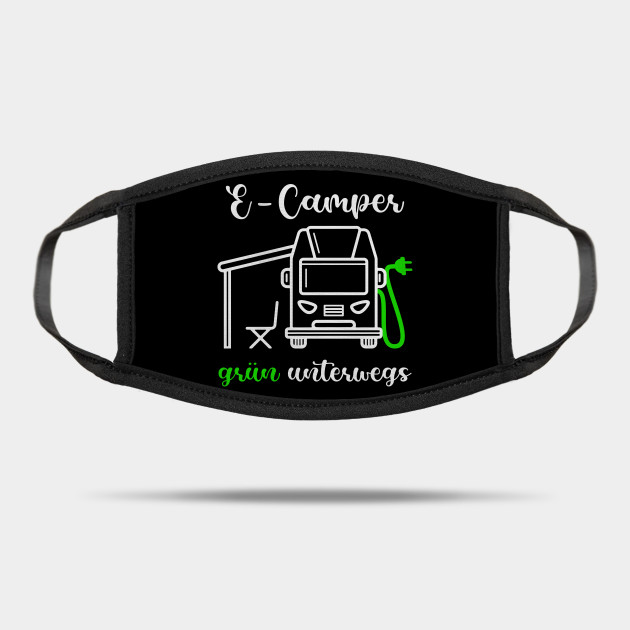 Elektrocamper E Auto Driver Electric Mask Teepublic