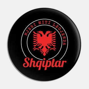 Albania Njeri Miti Legjenda - Shqiptar Sqip Pin