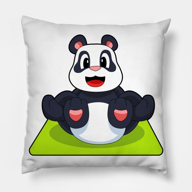 Panda Yoga Meditation Pillow by Markus Schnabel