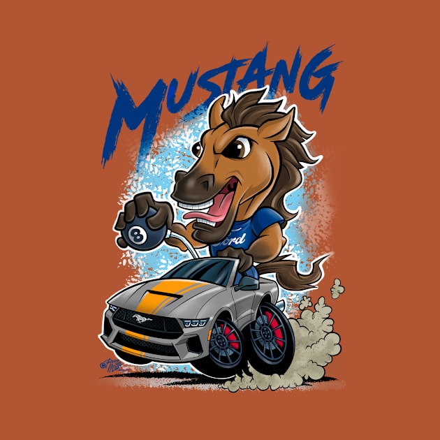 Mustang by CaricatureWorx