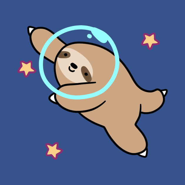 Space Sloth by saradaboru