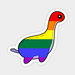 LGBTQ+ Nessie Apex Legends Magnet