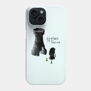 chess rook- trojan horse Phone Case