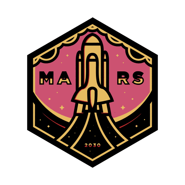 Mars 2030 by viki9152tees