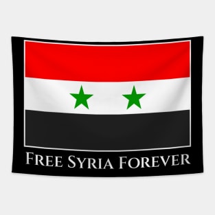 Free Syria Forever Tapestry