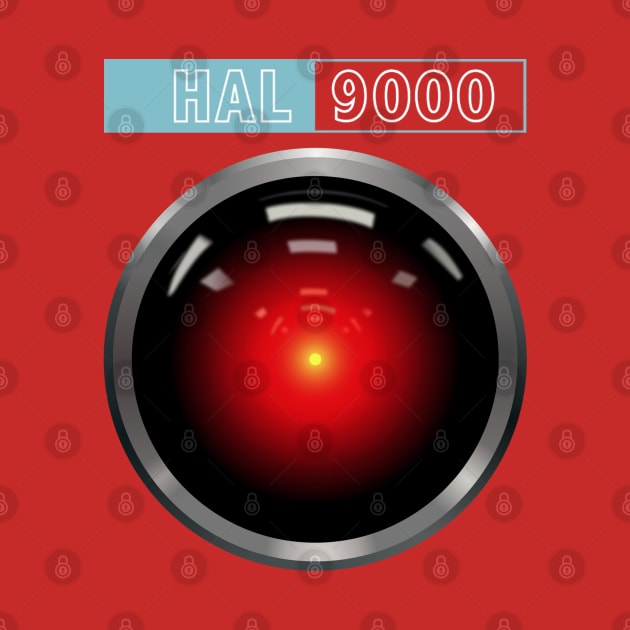 2001 A Space Odyssey Hal Computer Logo by Angel arts