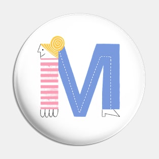 Fun ABC Pin