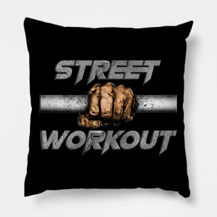 Street Workout Motivation Pillow