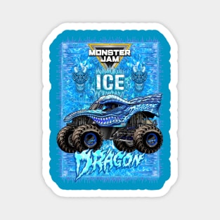 The Blue Ice Dragon Magnet