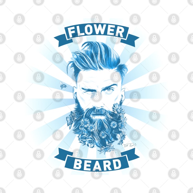 Flower Beard by So Red The Poppy