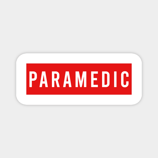 PARAMEDIC Magnet by Saytee1