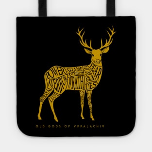 Horned Head: Meatchart Gold Tote