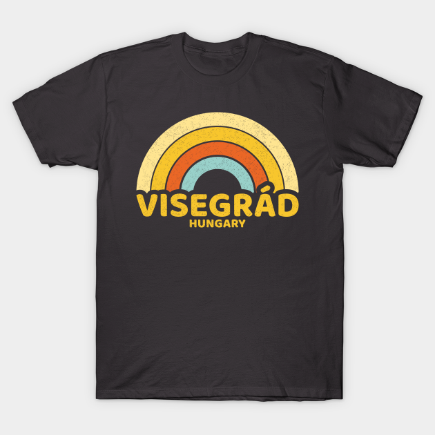 Discover Retro Visegrad Hungary - Visegrad Hungary - T-Shirt