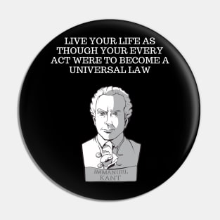 Kant quote Pin