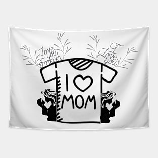 Love MOM Tapestry