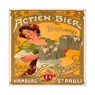 A SLICE IN TIME Actien-Bier Beer Hamburg T-Shirt