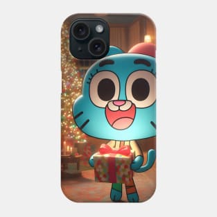 Whimsical Wonderland Unleashed: Gumball Christmas Art for Iconic Cartoon Holiday Designs! Phone Case