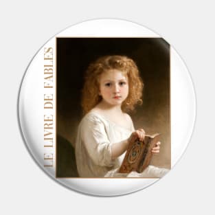 The Story Book by Bouguereau Pin