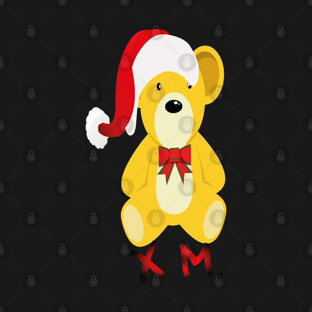 Cute Santa Bear by TOPTshirt