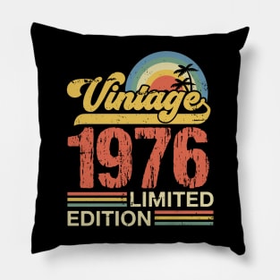 Retro vintage 1976 limited edition Pillow