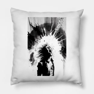 Screaming Into The Abyss Pillow