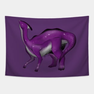 Asexual Pride Dinosaur Tapestry