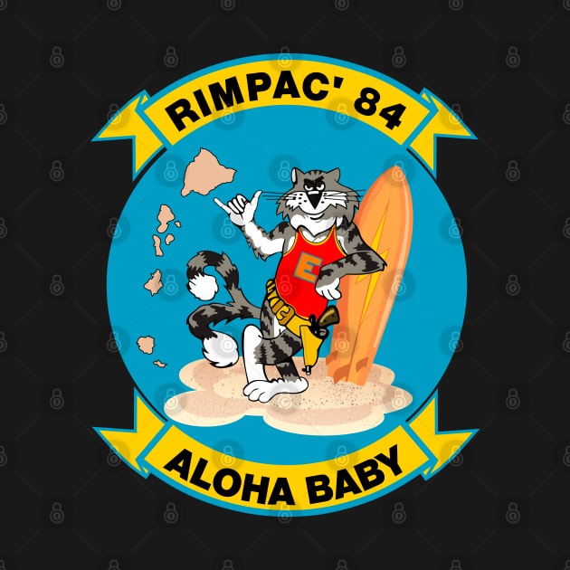 F-14 Tomcat - Aloha Baby - Rimpac'84 - Clean Style by TomcatGypsy