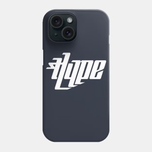 Hype Type White Phone Case