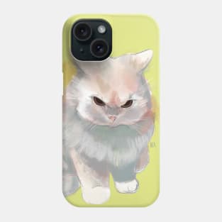 Angry cat Phone Case