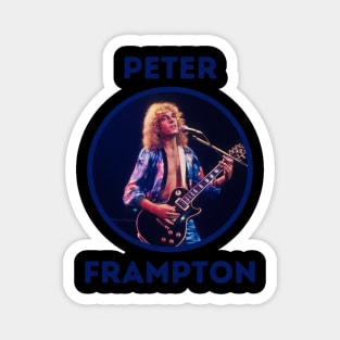 peter frampton ll blue Magnet