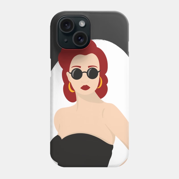 Renata, the vintage hottie Phone Case by Simplulina