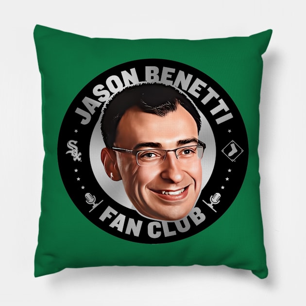 JASON BENETTI FAN CLUB Pillow by unknow user