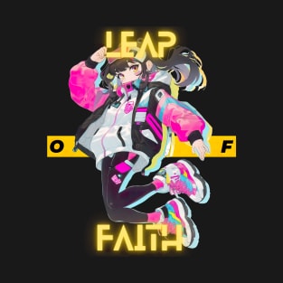 Leap of Faith (black) T-Shirt