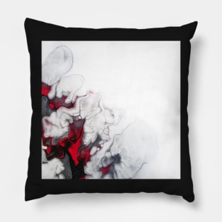 Pouring Abstract Painting Pillow