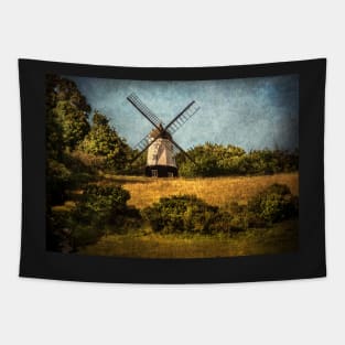 Cobstone Windmill Above Turville Tapestry