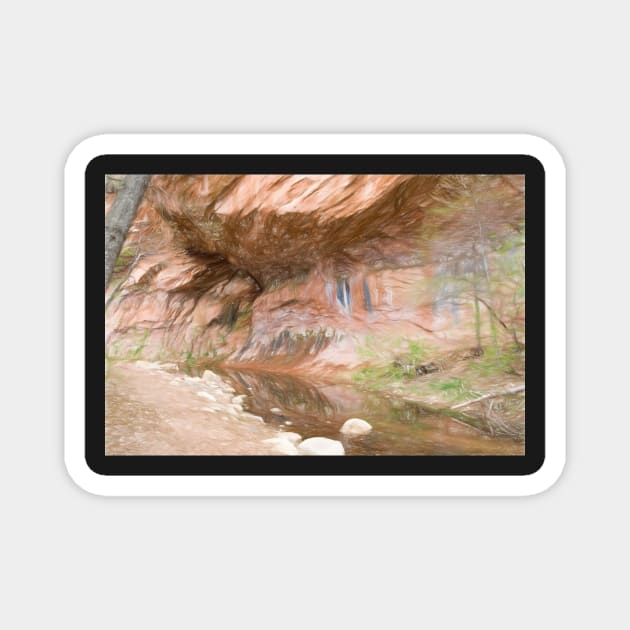 Red Rock National Park Magnet by randymir