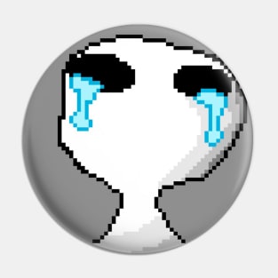 Pixel art Sad Pin