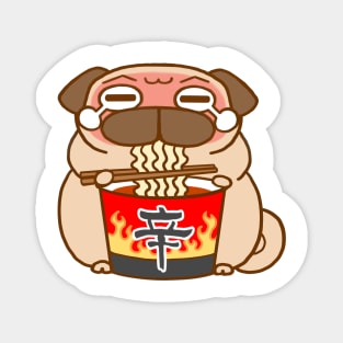 Pug Spicy Ramen Magnet