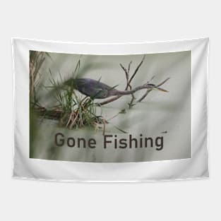 Gone Fishing Tapestry