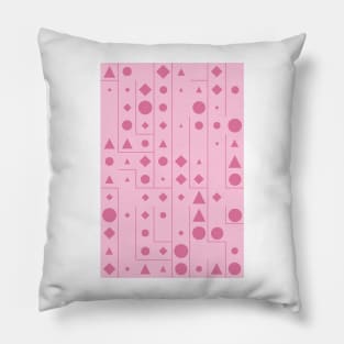 Gift for Valentines Day - Geometric Pattern - Shapes #16 Pillow