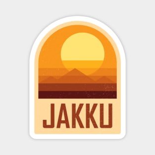 Jakku - Geometric and minimalist series Magnet