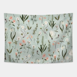 Floral forest Tapestry