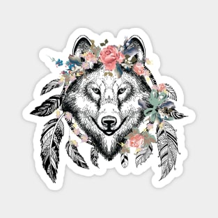 Wolf Spirit Magnet