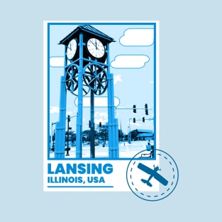Lansing Clock Tower T-Shirt