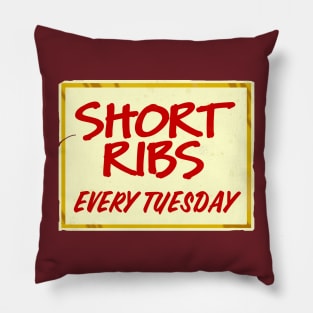 Short Ribs Pillow