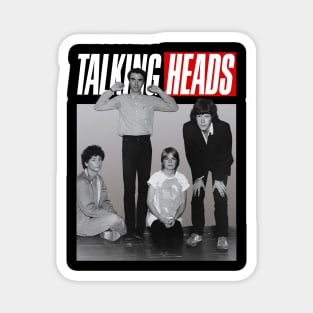 Vintage Talking Heads Magnet