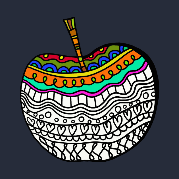 abstract apple by DrDesign