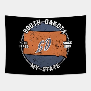 South Dakota My State Patriot State Tourist Gift Tapestry