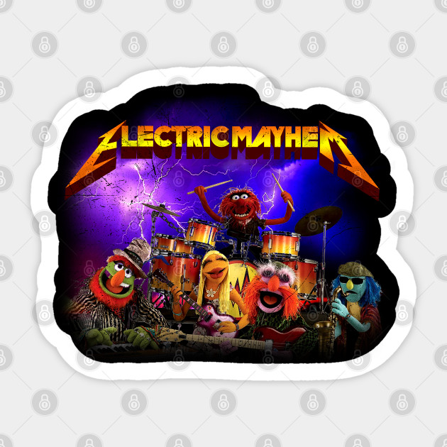 Electric Mayhem - The Muppets - Sticker